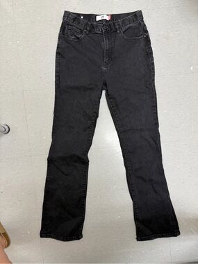 CAbi Straight-Leg Black Jeans
